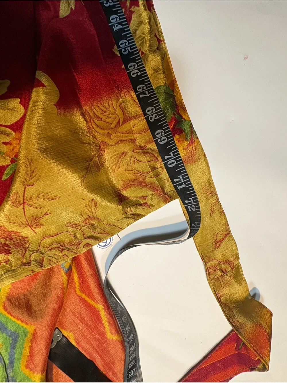 Darn Good Sari Wrap Boho Maxi Skirt